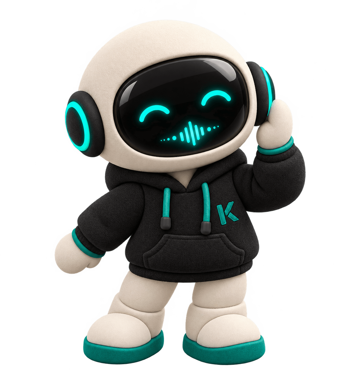 KROVA voice agent mascot